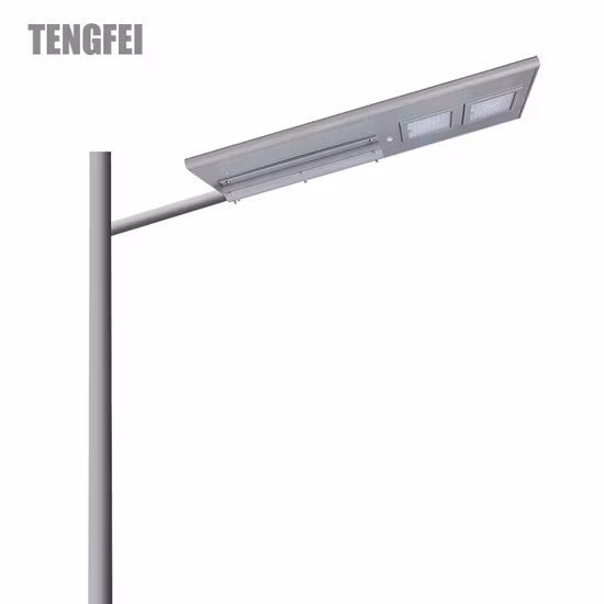 60W 90W 120W Интегрированный солнечный уличный фонарь «все в одном»